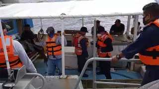 Se supo que una de las lanchas sorprendidas en la actividad ilegal y retenida es el Don Raúl, procedente de Dzilam González