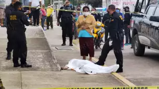 Hombre muere de un infarto fulminante en plena calle de Campeche