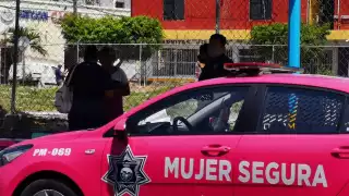 La policía llegó a la zona