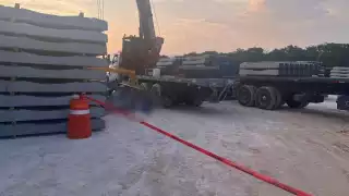 Al parecer fue por una mala maniobra al colocarlo en la bodega