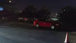 El conductor se quedó en el lugar para el deslinde de responsabilidades