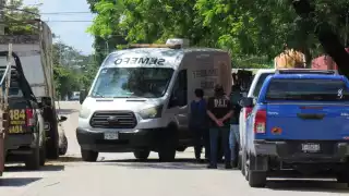 Peritos del Semefo trasladaron el cuerpo