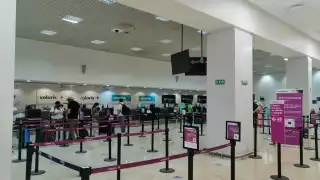 El Aeropuerto Internacional de Mérida se prepara para la llegada de un vuelo desde el AIFA