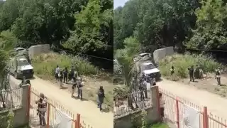 Los elementos de la Policía Quintana Roo ejecutaron la orden de desalojo contra la familia que invadió una vivienda en Chetumal