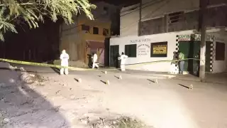 La autoridades acordonaron la zona