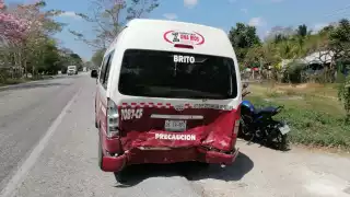 Entre los lesionados se encuentra un abuelita y un menor de edad