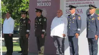 El evento se realizó la mañana de este martes en la Base Aérea Militar número 8