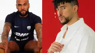 Dani Alves llegó a México ayer, y fue recibido por una multitud de aficionados, así como de la prensa, por lo que tuvo que salir por otra puerta del Aeropuerto Internacional 'Benito Juárez'