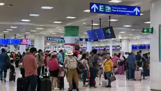 No hay vuelos cancelados en el aeropuerto de Cancún hasta el momento
