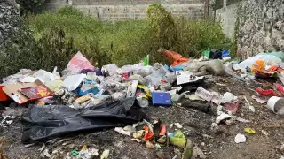 Predio abandonado se convierte en basurero clandestino en Champotón