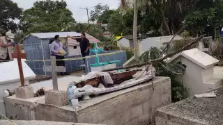 Se desconoce quién dejó abierto el féretro