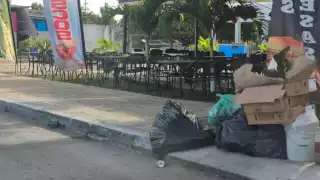 Basura en malecón de Champotón genera malos olores y malestar ciudadano por lenta recolección