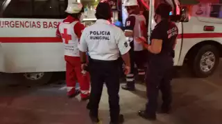 Los paramédicos consideraron que no era necesario el traslado a un hospital. Foto: Ricardo Jiménez