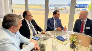 Gobierno de Yucatán afianza inversión para la industria en la Feria Aeronáutica Internacional