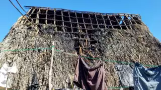 Según testigos, el siniestro se originó a causa de explosivos conocidos como palomitas