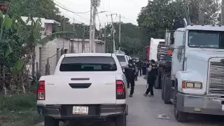 Los detenidos fueron trasladados a Campeche