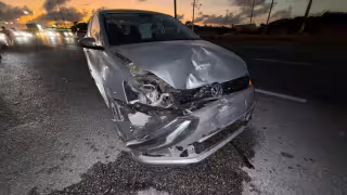 Autos protagonizan aparatoso accidente sobre la carretera federal 307 de Quintana Roo