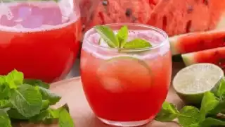 ¿Cómo preparar un agua de sandía barata y fresca?