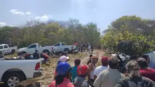 Hubo destrucción de improvisadas viviendas en el lugar