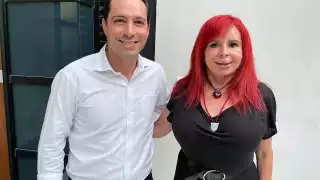 Vila Dosal y Layda Sansores acuerdan temas de seguridad y turismo