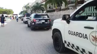 Estuvieron patrullando esta tarde