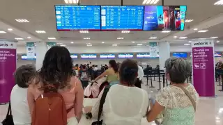 El Aeropuerto de Cancún registra buena afluencia de viajeros este fin de semana
