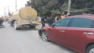 Solamente se presentaron daños materiales en el auto