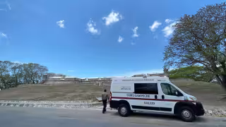 Se desploma turista de Tijuana en el Fuerte de San Miguel en Campeche