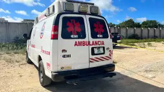 La agresión a balazos ocurrió esta mañana, cuando los elementos policiacos recibieron el reporte