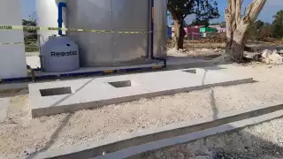 Menor cae en cárcamo de aguas residuales en Escárcega; se encuentra hospitalizado