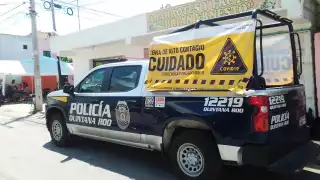 Autoridades estatales delimitaron como zona de alto riesgo de contagio el perímetro alrededor del Instituto Electoral de Quintana Roo, ubicado en la avenida 15 con calle 90 de la colonia Luis Donaldo Colosio