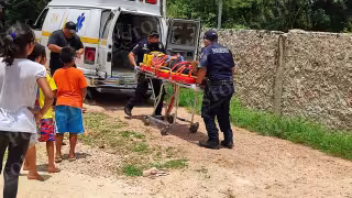 El hombre presentaba graves heridas en el cuerpo