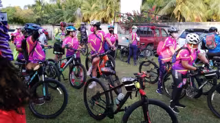 La competencia de ciclismo sirve para promoción del sur de Q.Roo