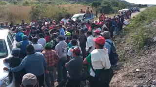 El representante de la empresa dijo que el dinero le fue entregado al comisario ejidal