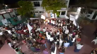 En el evento no hubo respeto por la Sana Distancia