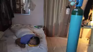 Landy Pantoja señaló que a diario se utilizan dos tanques de oxígeno, de un precio de 750 cada uno por cinco días