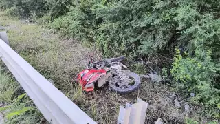 Motociclista pierde la vida en fatal accidente, en la vía Escárcega-Chetumal