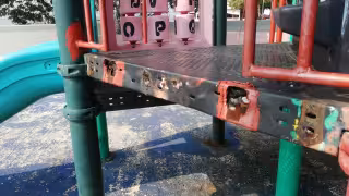 En abandono el parque de la Puntilla en Ciudad del Carmen