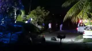 La víctima sería un motorrepartidor