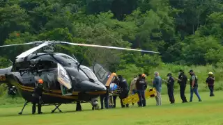 El helicóptero trasladará al herido de bala a la ciudad de Mérida para intentar salvar su vida