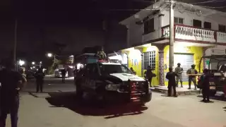 Casquillos de diversos calibres quedaron tirados en la calle