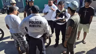 Choque, fuga y persecución: motociclista genera movilización policiaca en Ciudad del Carmen