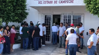 Amenazan con bloquear el Quinto Informe de Layda Sansores; exigen frenar el transporte pirata en Campeche