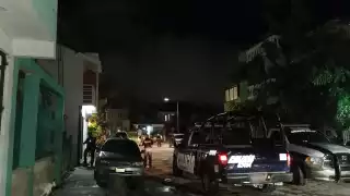 Autoridades arribaron al lugar de los hechos