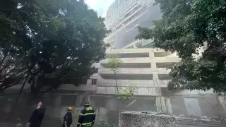 Un incendio en Paseo de la Reforma generó preocupación de la CDMX