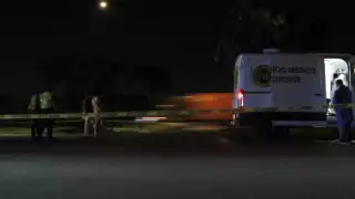 El cuerpo forense llegó al lugar del accidente para poder recoger el cuerpo