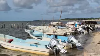Huracán Rafael paraliza actividades pesqueras en Champotón y Seybaplaya