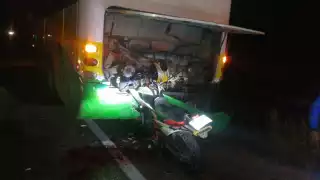 El hecho ocurrió a la altura del ejido Nuevo Progreso del municipio de Escárcega