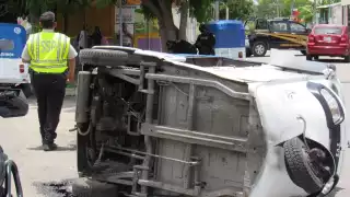 Al lugar llegaron agentes de la Secretaría de Seguridad Pública