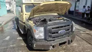 Solamente se registraron daños materiales